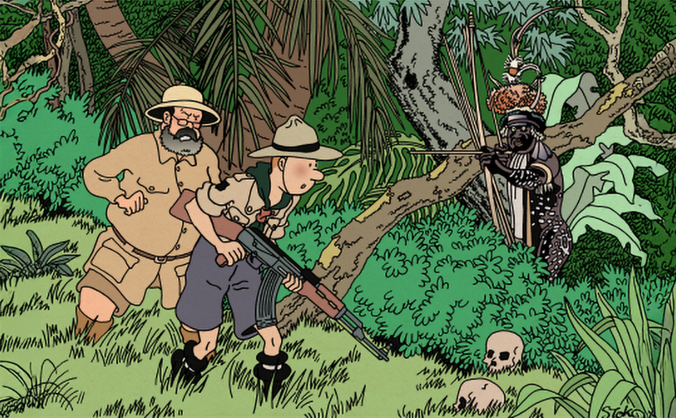 Illustration de la Papouasie dans l'univers de Rotor