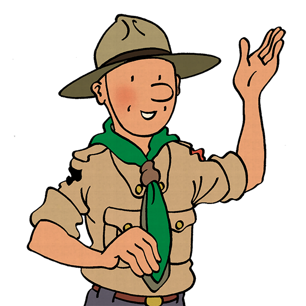 Rotor salue les visiteurs